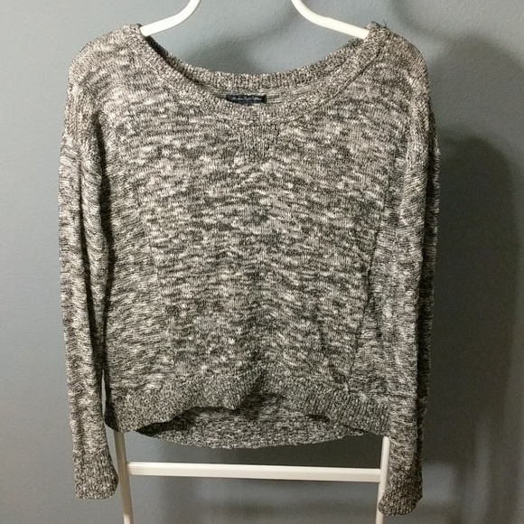 American Eagle Outfitters Sweaters - Womens grey black sweater